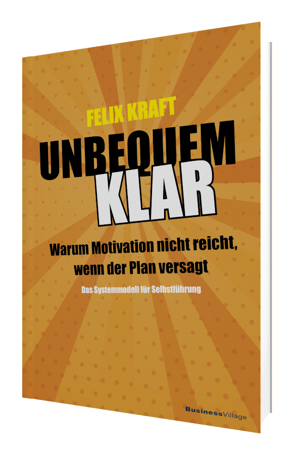 Buch „Unbequem klar“ von Felix Kraft